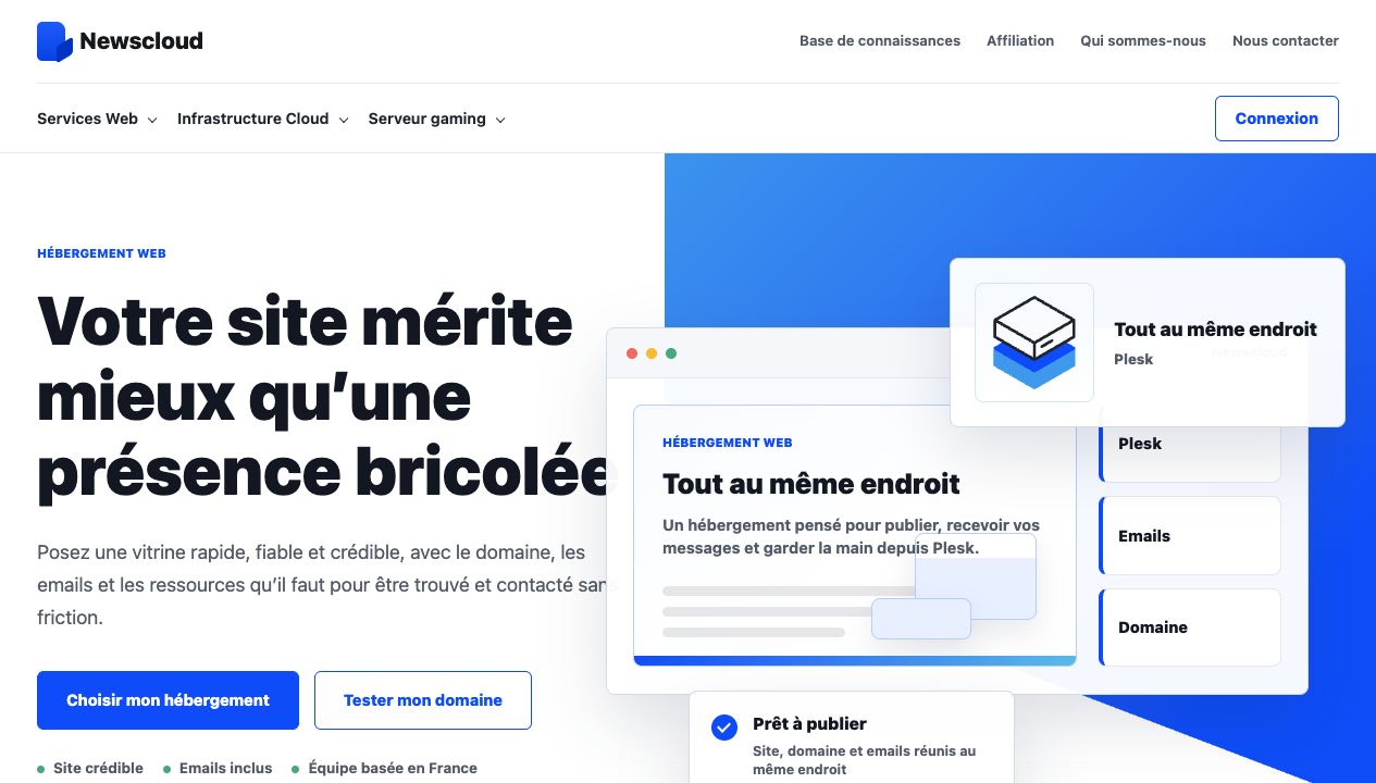 Aperçu du projet Newscloud